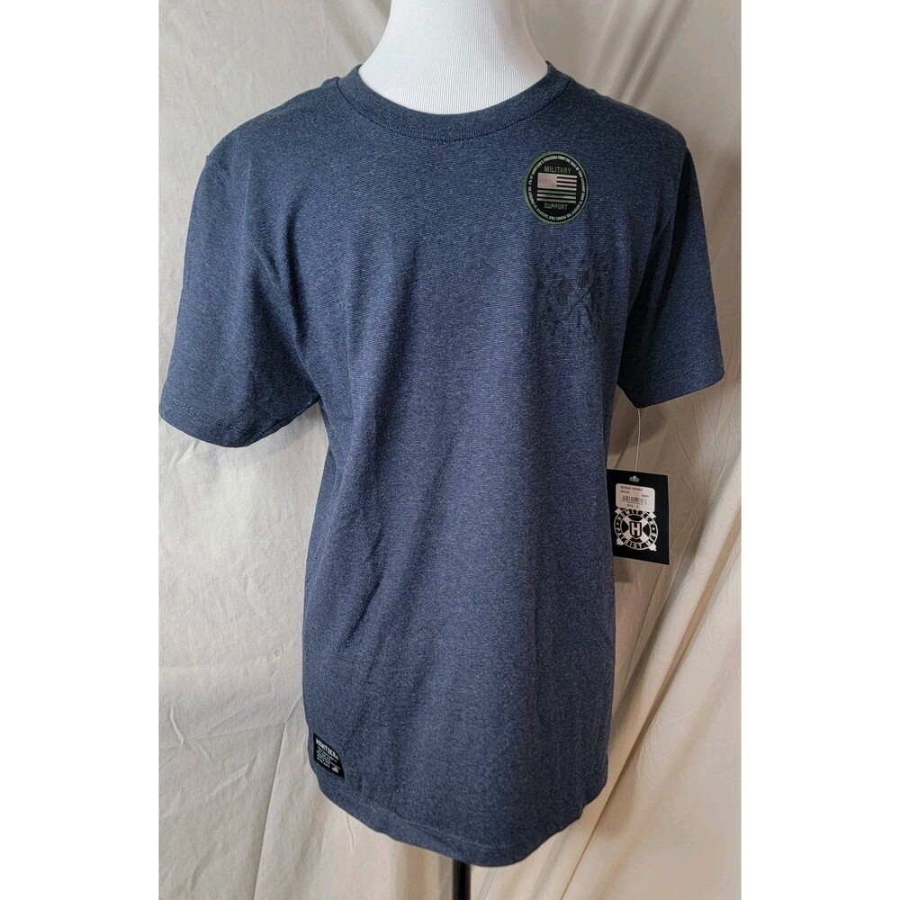 Howitzer Style Mens Small T-Shirt DEFIANT PATRIOT Military Graphic Tee Grunt MFG